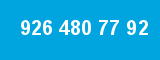 926 480 77 92 926 480 77 92
